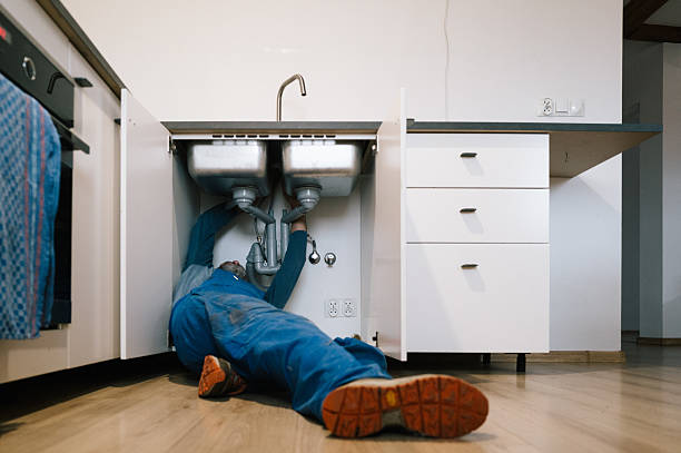 Professional Drain Cleaning technician working in The Sea Ranch, CA